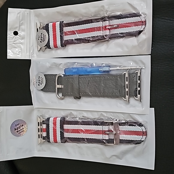 NWOT set of 3 Apple watch bands - Picture 1 of 6
